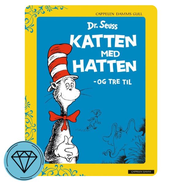 Katten med hatten og tre til 