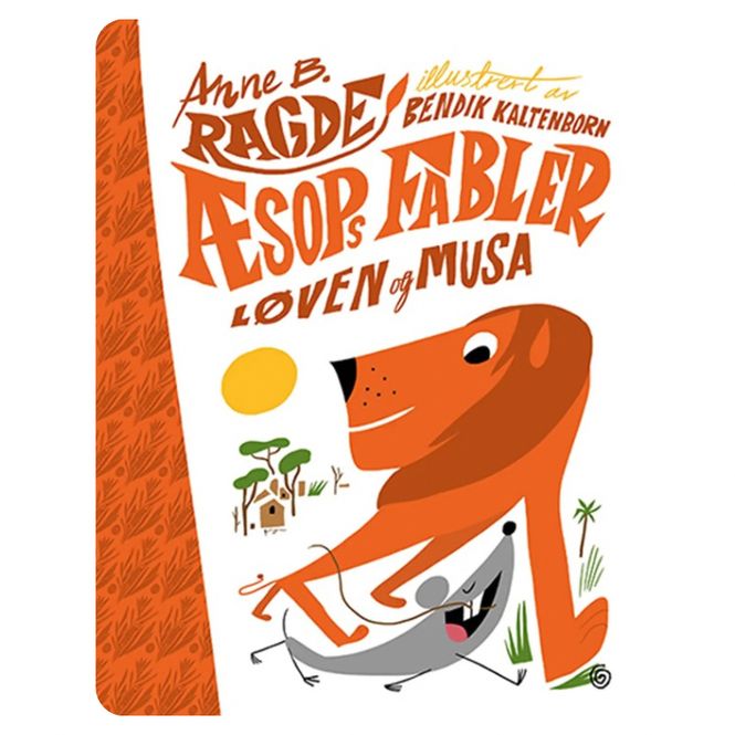 Hovedbilde Æsops fabler. Løven og musa 