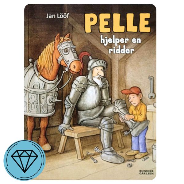 Pelle hjelper en ridder 