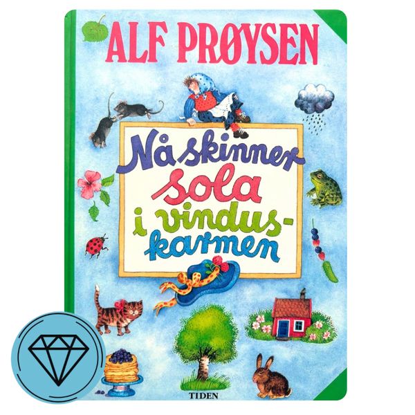 Nå skinner sola i vinduskarmen 