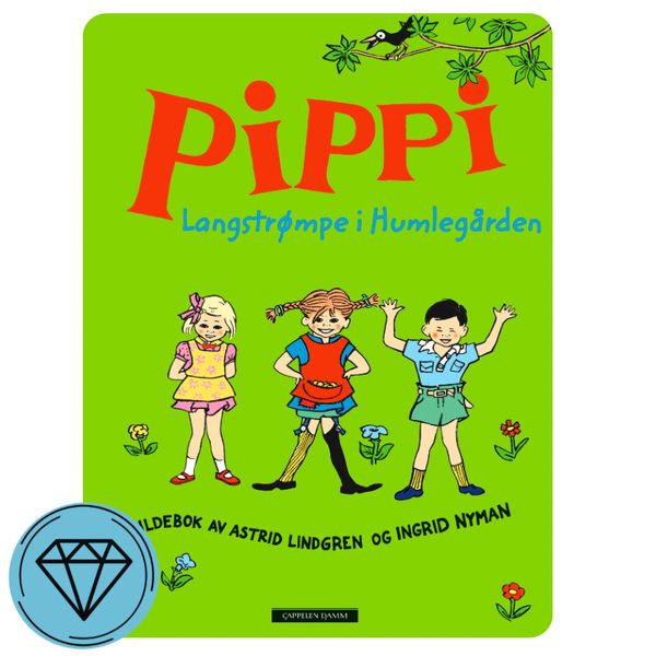 Pippi Langstrømpe i Humlegården 